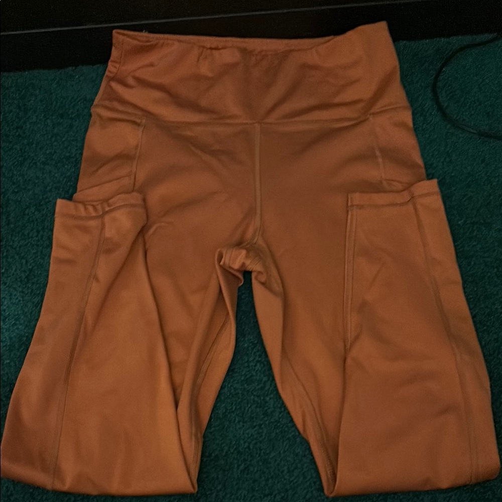 American Eagle Outfitters Rust Leggings